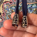 Westport Blue Red 3/4 Sleeve Casual Dress Bohemian boho style size 12 mini dress Photo 2