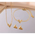 Boutique Dainty Yellow Gold Filled V-Shape Bracelet, 7-9” Photo 14