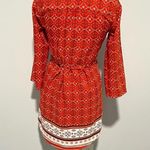 41Hawthorn Red White Navy Blue Cristen Shirt Dress Size XS Photo 6