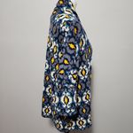 Fantastic Fawn Gray & Blue Aztec Open Front Cardigan Size Small Photo 2