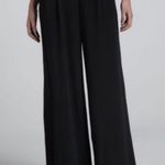 Eileen Fisher NWT  Petite Heavyweight Stretch Silk Georgette Wide Leg Pants Photo 3