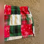 Xhilaration  Christmas Red, Green, White Plaid Pajama Shorts, Size S Photo 8