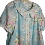 Vintage Floral Robe House Coat‎ Pink Photo 3