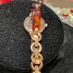 Tommy Hilfiger  Gold and tortoise  resin Brown Women's Watch with mother of pearl Photo 1