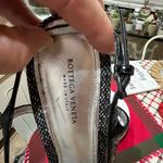 Bottega Veneta Slingback Woven Heels Sz Eur 40 US 9-9.5 Kitten Heel Designer Photo 5