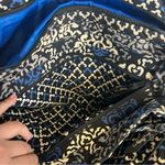 Vera Bradley  | Blue and‎ Black Shoulder Bag with Intricate Patterns Photo 7