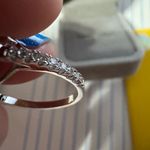 Elegant moissanite round 1 carat Heart Photo 6