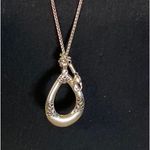 Brighton #404  Gold and Silver Pendant Necklace Photo 1
