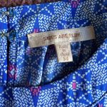 Skies Are Blue  Print Halter Top- Size Medium Photo 4