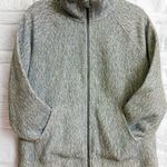 L.L.Bean Women’s Small Mottled Full Zip Fleece Cardigan Heathered Gorpcore Fitted Photo 0