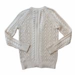 Equipment  Cashmere Wool and Alpaca Beige Cable Knit Cardigan Sweater Photo 1