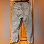 AGOLDE  Merrel High-Rise Raw Hem Low Stretch Straight Denim Jeans Size 26‎ Photo 14