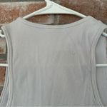 Babaton The Group Crop Top Ribbed Longline Sports Bra Women’s Small Gray Photo 7