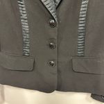 Cache vintage Black Women's Blazer! Silk trim women’s size 6/ medium! Photo 2