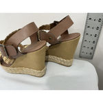 Montego Bay Club Womans Size 8.5 Strappy Wedge Sandals Photo 3