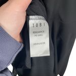 Tobi  Women’s Strappy Back Skater Mini Dress in Black Size S Photo 8