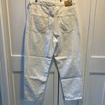 H&M &Denim White 90's Baggy Ultra High Waist Jean Size 16 Photo 2