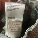 We The Free  People Jayde Cord High Rise Huntress Green Corduroy Pants Sz 31 NWT Photo 6