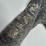 PINK - Victoria's Secret Victorias Secret PINK Gray Gold Sequin Plush Robe Size XS/S Photo 7