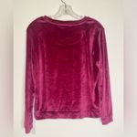Juicy Couture Juicy Couture Sleepwear Top Girls Size Small Purple Velour Rhinestone Cropped Photo 1