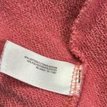 Old Navy Vintage Cotton Blend Mauve Scoop Neck French Terry Sweatshirt Large Photo 6