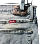 Wrangler Playboy Hand Stitched Denim Jeans Shorts Size 30 Waist Casual Western Photo 5