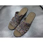 Bernie Mev Kent Wedge Comfort Sandals Confetti Multicolor Shoes Euro 40 Photo 2