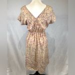 Moonlight  nude artistic colorful print lightweight dress size medium Photo 3
