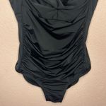 Swimsuits For All Ruched Twist Front One Piece Swimsuit. Size 18 Black Photo 3