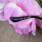 Large ROUND Frame Oversized Sunglasses Embellished with Glitter Trim Photo 8