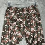MP Pants Womens Large Brown Green Reversible Leggings Cheetah Camo Casual Gym Photo 4