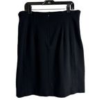MM.LaFleur  Women's Size 12 Black Noho Stretch Pencil Skirt Career Work Office Photo 3