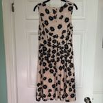 Tommy Hilfiger  Sz 8 Woman's Light Pink/Navy Floral Sleeveless Lined Career Dress Photo 1