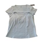 New Kindred Bravely Luna Active Cut Out Nursing Top Woman's L In French Blue Nwt Size L Photo 1