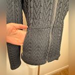 Spyder Black Cable Knit Full Zip Fleece Lined Sweater Jacket Women’s Size XS Photo 8