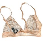 Urban Outfitters  lace triangle Bralette sheer feminine whimsy boho indie flirty Photo 7