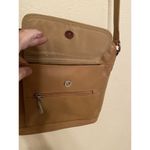 Giani Bernini Nappa Venice leather crossbody organizer Purse- Brown 10x10". Photo 9