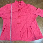 Habitat  Stretch Pucker Ruched Collar Jacket Coral Pink Size XL Photo 6
