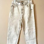 Universal Threads UNIVERSAL THREAD | Tan Acid Wash Vintage Stretch Mom Jeans Sz 10P Photo 0