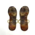 Geghege Milano Brown Jelly Thong Sandals Women's 9 US Photo 7