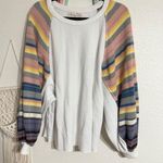 We The Free Free People  Rainbow dreams balloon sleeve top Photo 0