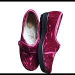 Hotter THYME Ruby Pink Crushed Velvet Wrapped Slipper Sz. 6 NWOT Lounge Luxury Photo 1