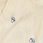 LA Hearts Pacsun L.A.Hearts Cropped Mushroom Embroidered Sweater Photo 7