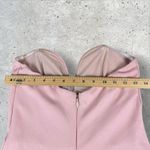 Nookie NWT ‎ Strapless Honey Midi Dress Blush Pink Size Medium Revolve Photo 7