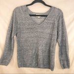 Hartford Sweater Womens Size 2 Blue 100% Linen Paris France Minimalist Capsule Photo 1