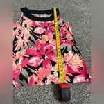 Laura Ashley Sleeveless Beaded Accent Floral Stretch tank top M Photo 3