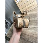 Seychelles Women’s 8 Rose Gold Strappy Sandals Photo 5