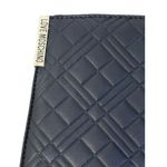 Moschino LOVE Faux Leather Black Quilted Shoulder Purse Tote Bag Double Strap Photo 4