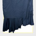 Designer Boutique Asymmetrical‎ Navy Dress Blue Size M Photo 3