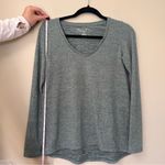 American Eagle  Green V-Neck Sweater Top Photo 1